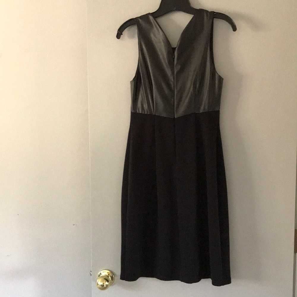 Fitted black Isaac Mizrahi dress.
